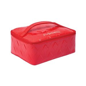 MAC Cosmetic Case Red Pouch